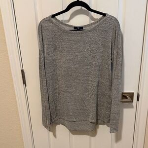 GAP Heather Gray Knit Top